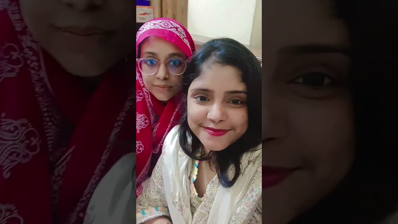 পুরান ঢাকা নাজিরাবাজার 🥰ফুপুর বাসায় মিলাত😊😇🤲 