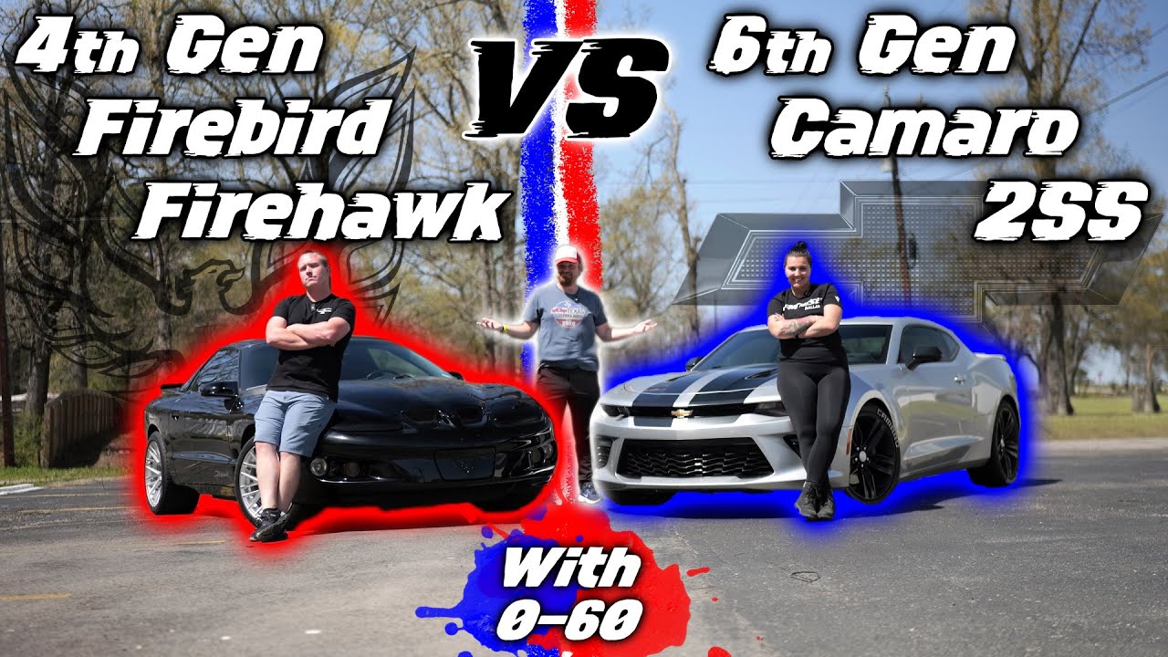 2002 Firebird Firehawk vs 2016 Camaro 2SS! | 0-60, Livability, Price, and Nostalgia
