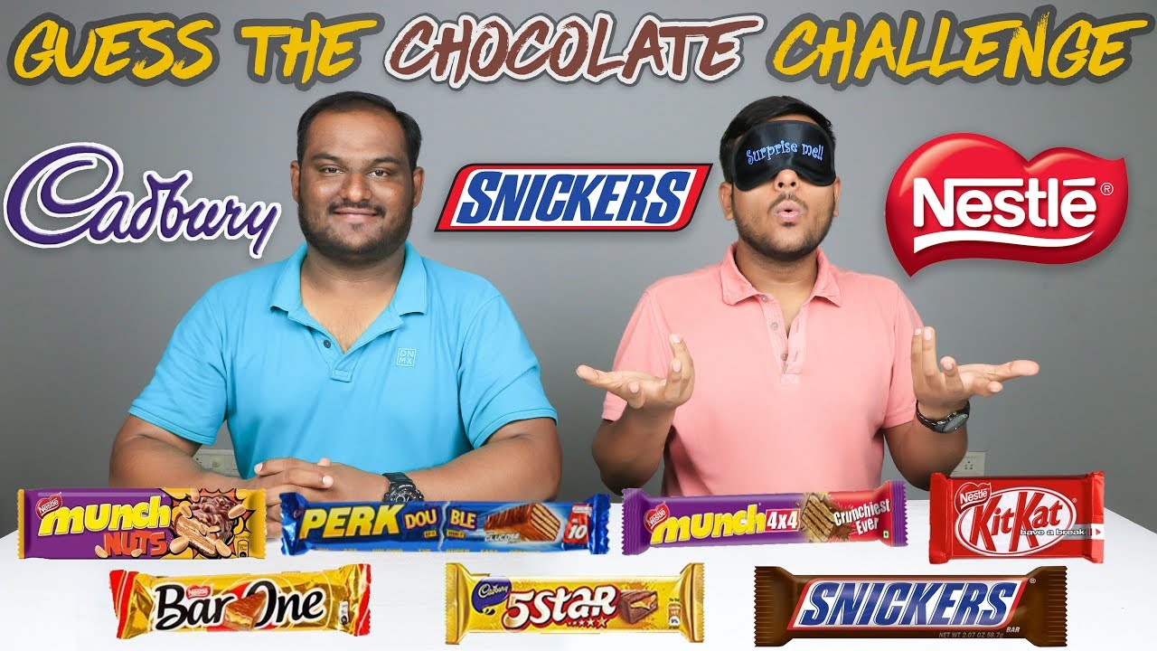 GUESS THE CHOCOLATE CHALLENGE | Chocolate Challenge | Food Challenge