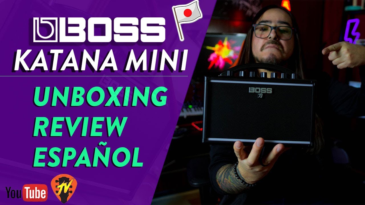 🇯🇵EL MEJOR AMP CASERO 2020? BOSS KATANA MINI - 🈚️COMPLETO REVIEW EN ESPAÑOL!