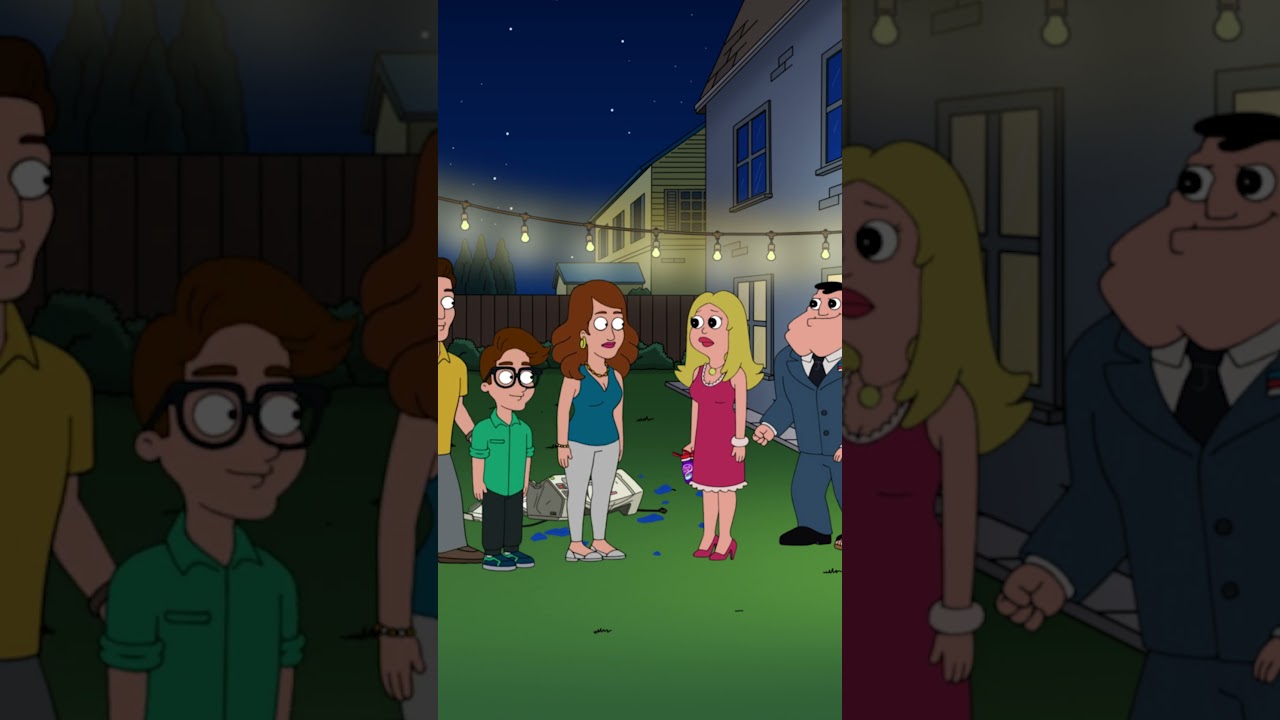 How to Get Rid of Boring Neighbors 😂 ☄️ #AmericanDad | TBS