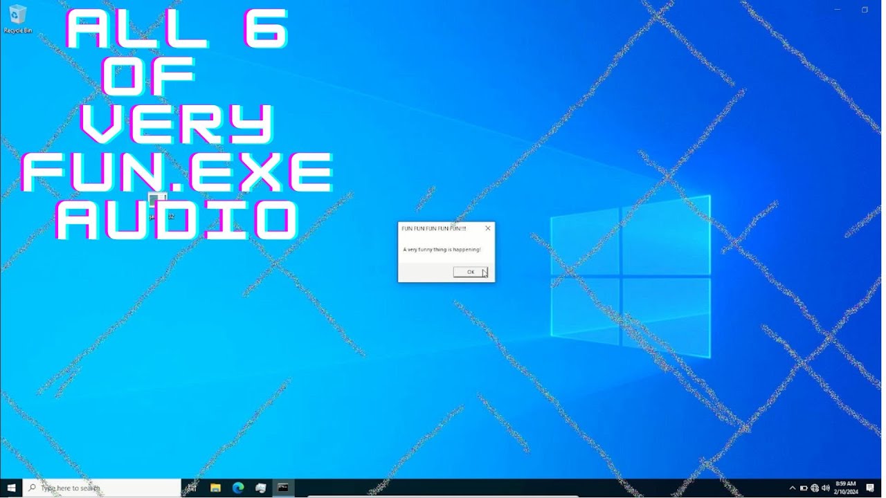 All 6 of Very Fun.exe's audio
