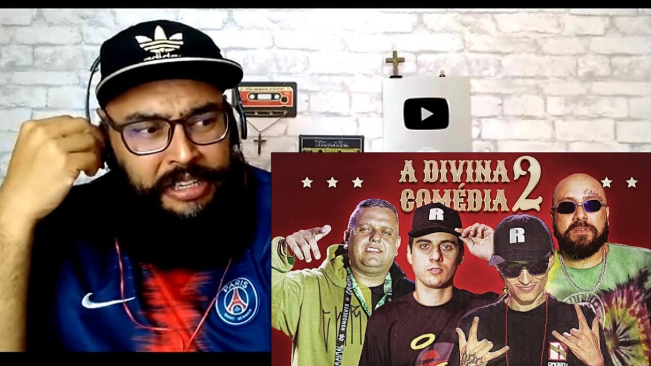 Zeus | Gigante no Mic | Mano Fler | Fábio Brazza - A Divina Comédia 2 [Prod. Léo Casa - REACT