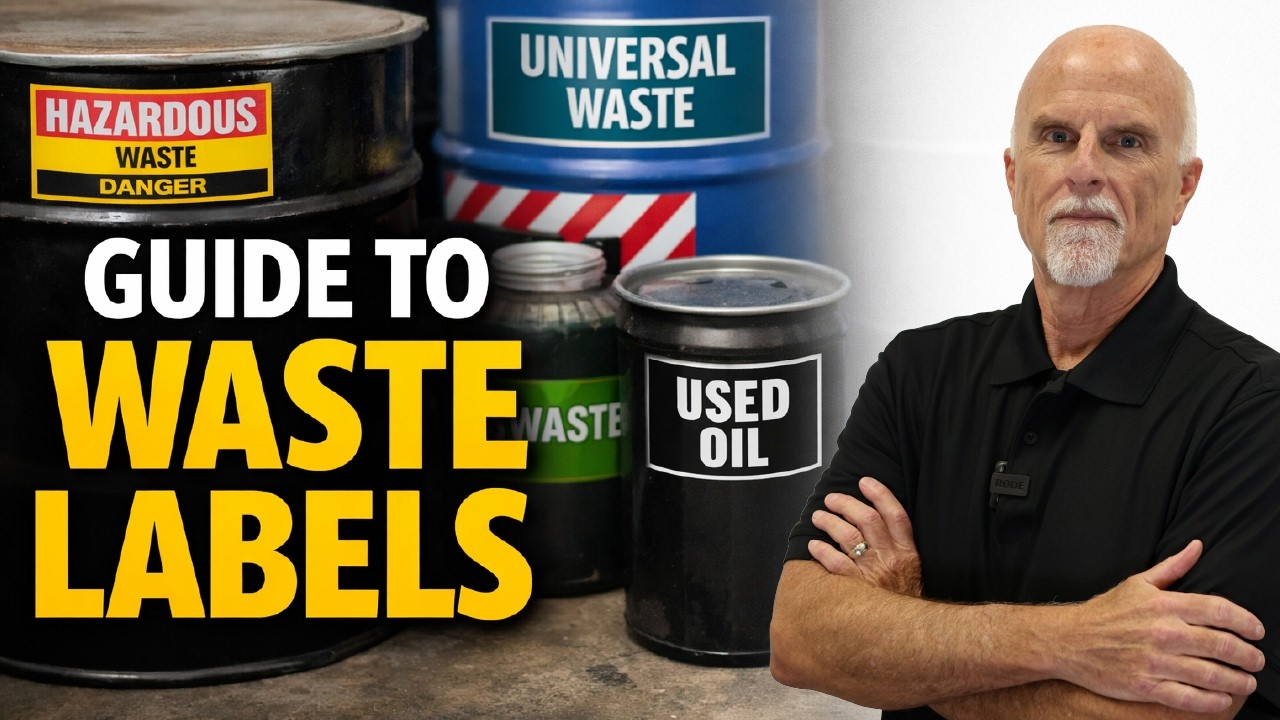 Waste Labeling 101: Hazardous, Universal, Used Oil, and More! | Resource Management Associates