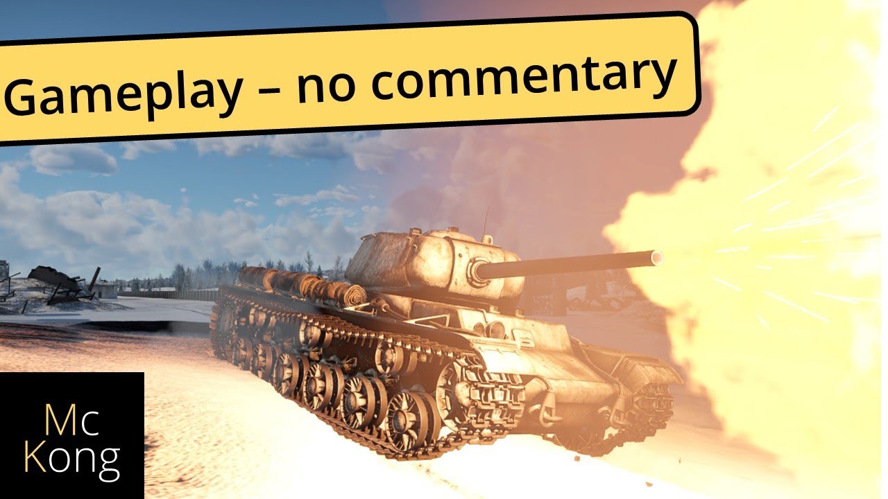 KV 85  I 1440p 60 fps I War Thunder gameplay no commentary