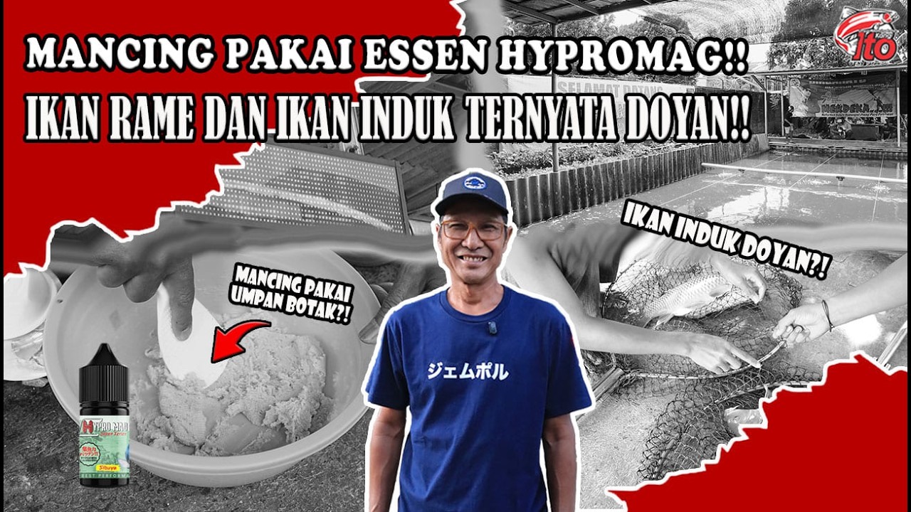MANCING PAKAI ESSEN HYPROMAG! IKAN RAME DAN IKAN INDUK TERNYATA PADA DOYAN!!