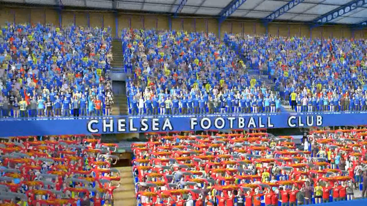 PES 2015 (Chelsea vs Manchester United Gameplay)