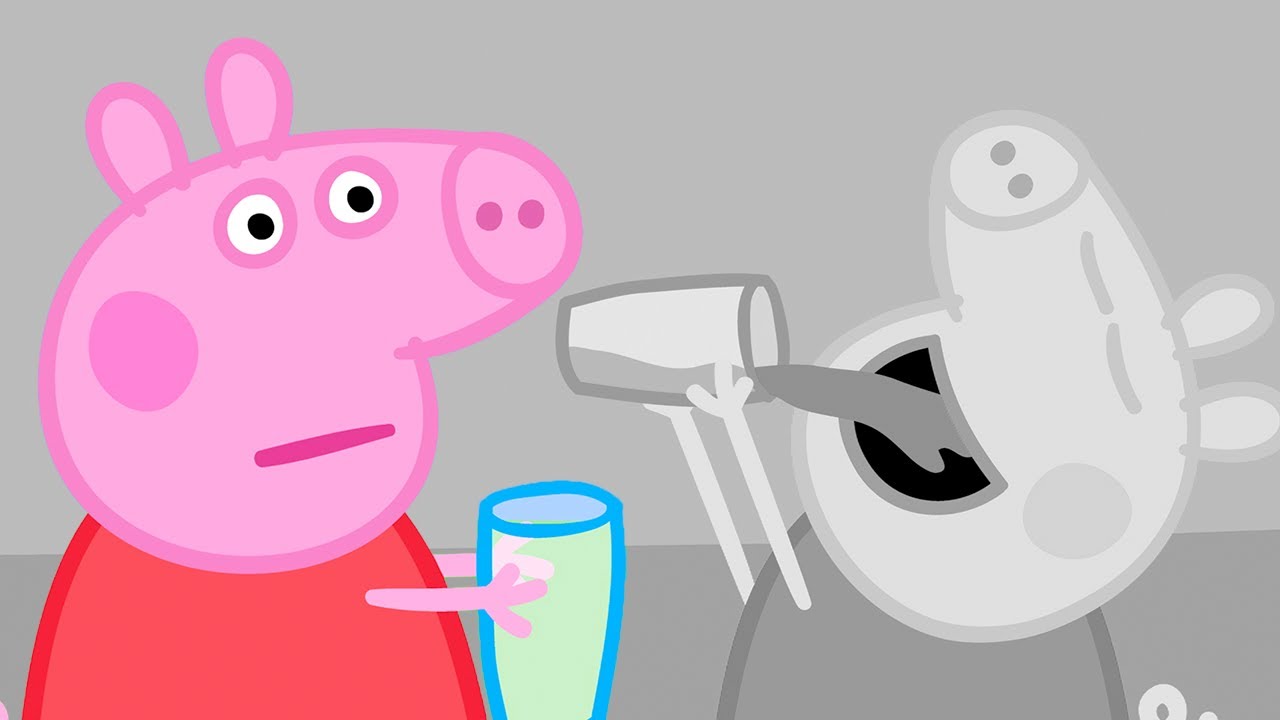 Peppa Drinks Yummy Juice 🍊 🐽 Peppa Pig and Friends Full Episodes