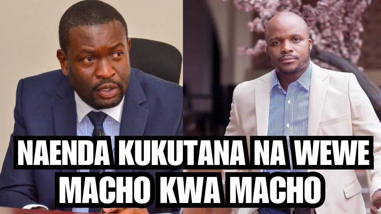 JALAS FIRES ON SIFUNA: Nlidhania wewe ni Tsunami ati ukitoka ODM itaisha, tukutane kwa Debe.