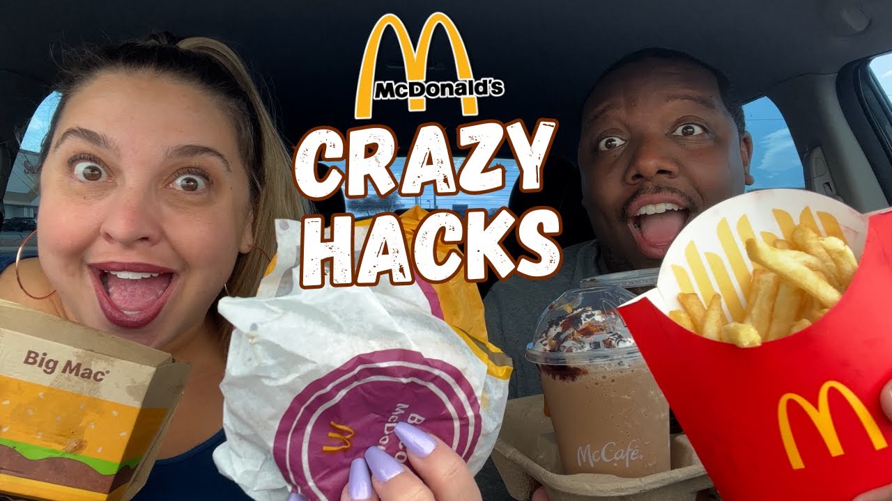Trying Our SUBSCRIBERS Favorite McDonald's HACKS! [Food Review]