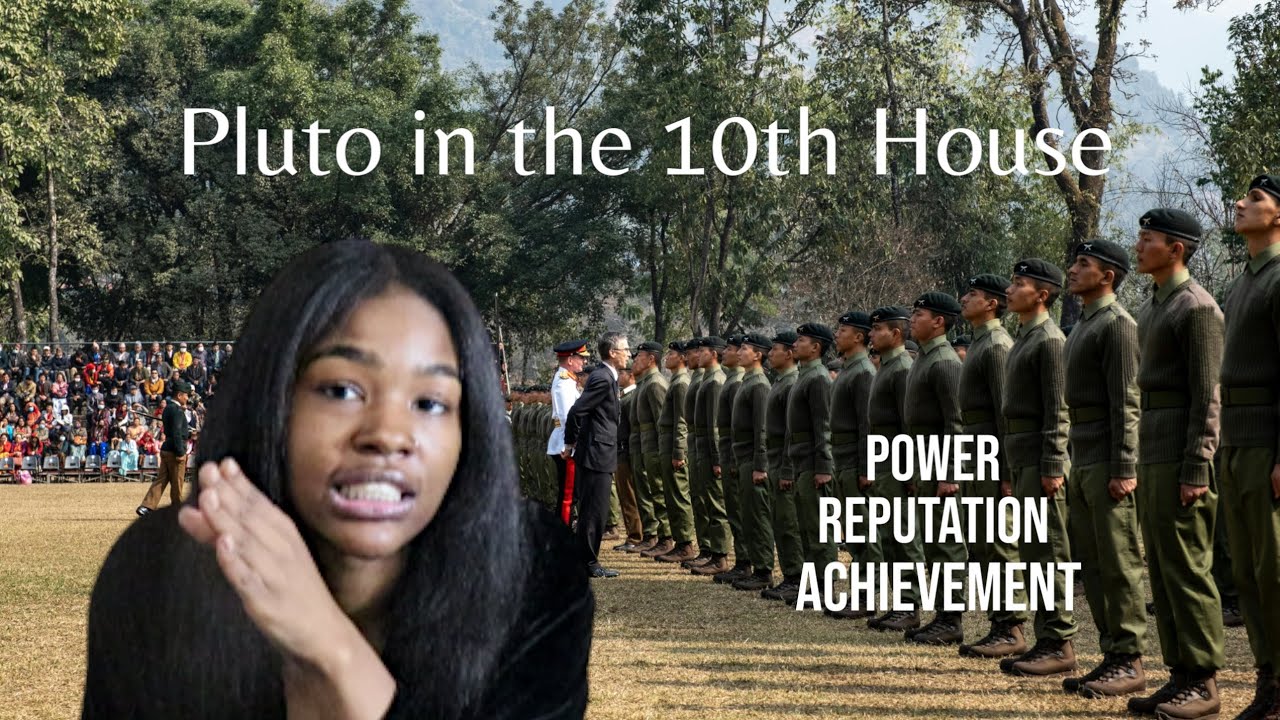Pluto in the 10th House