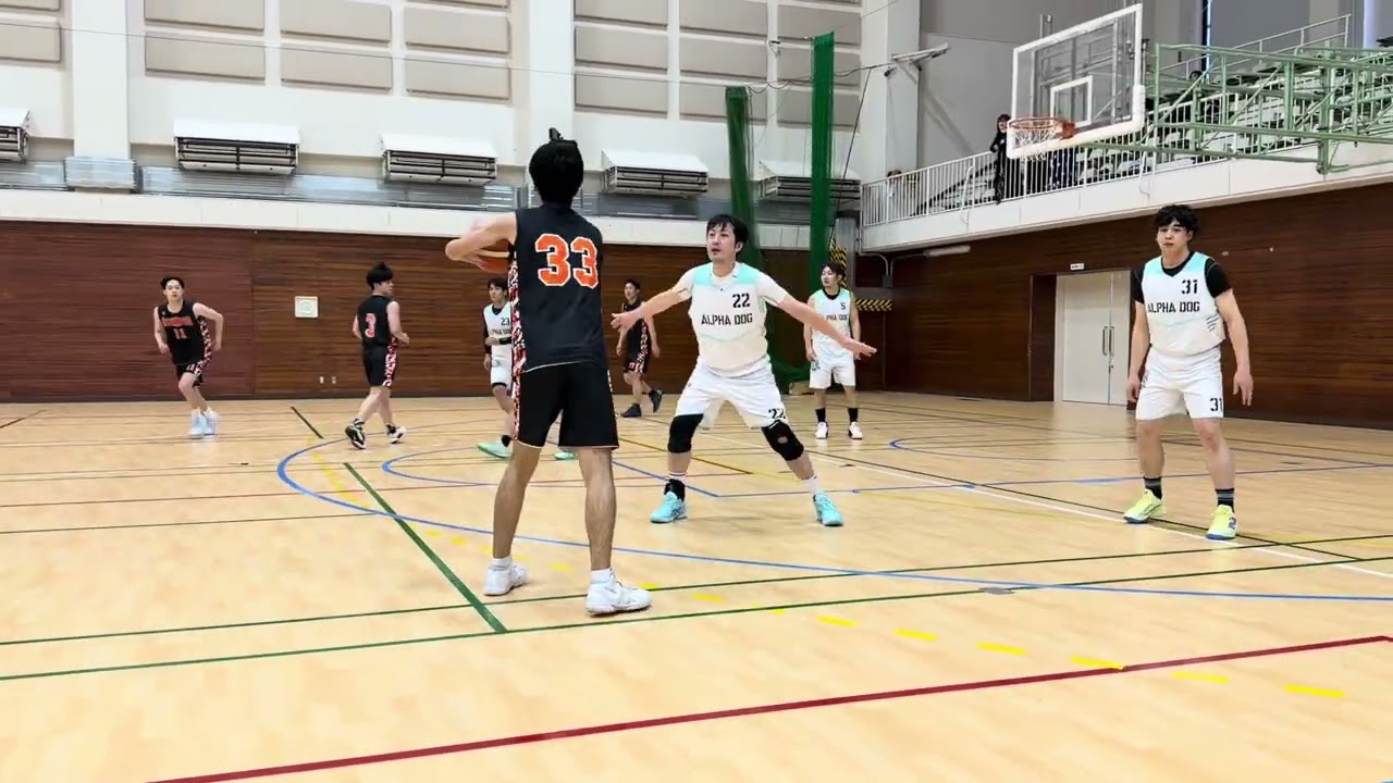 2026/02/15 荻島バスケットvs ALPHA DOG 1Q