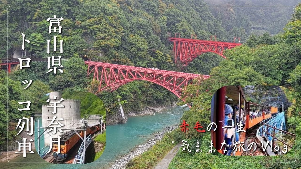 富山　宇奈月(ﾄﾛｯｺ列車)に乗ってきました。