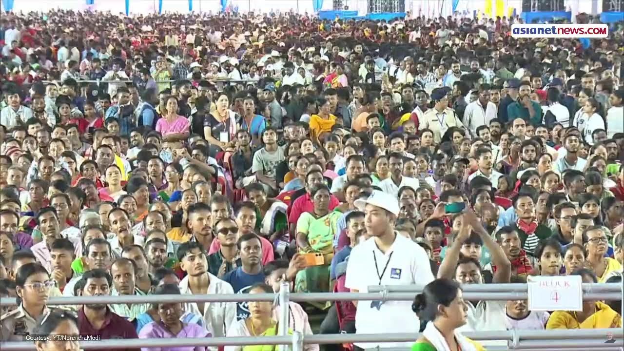 PM Modi in Assam LIVE 🔴 Lays Foundation Stone of Polypropylene Plant in Golaghat
