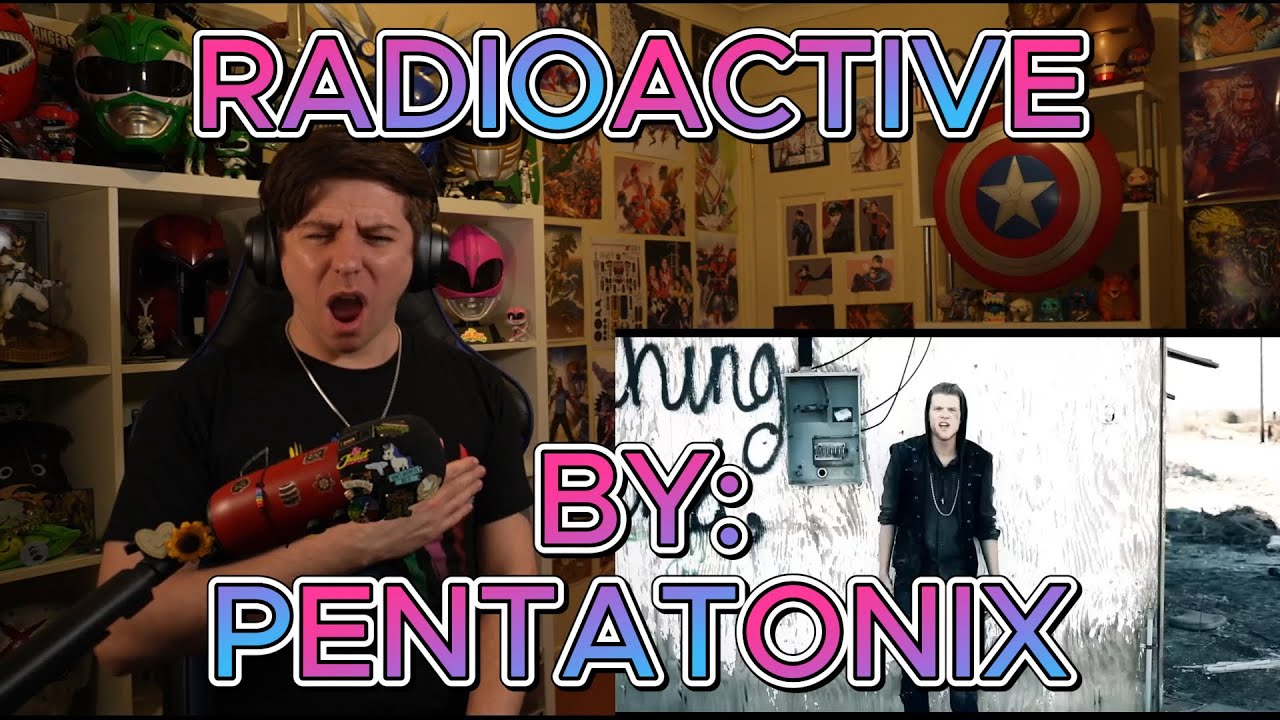 THIS IS HOW YOU COLLABORATE!!!!!!!!! Blind reaction to Pentatonix - Radioactive Ft. Lindsey Sterling