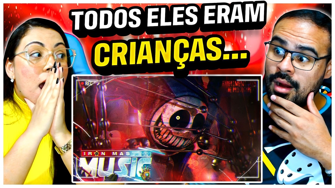 REACT Iron Master | Coisas Quebradas | Poppy Playtime (Capítulo 5)
