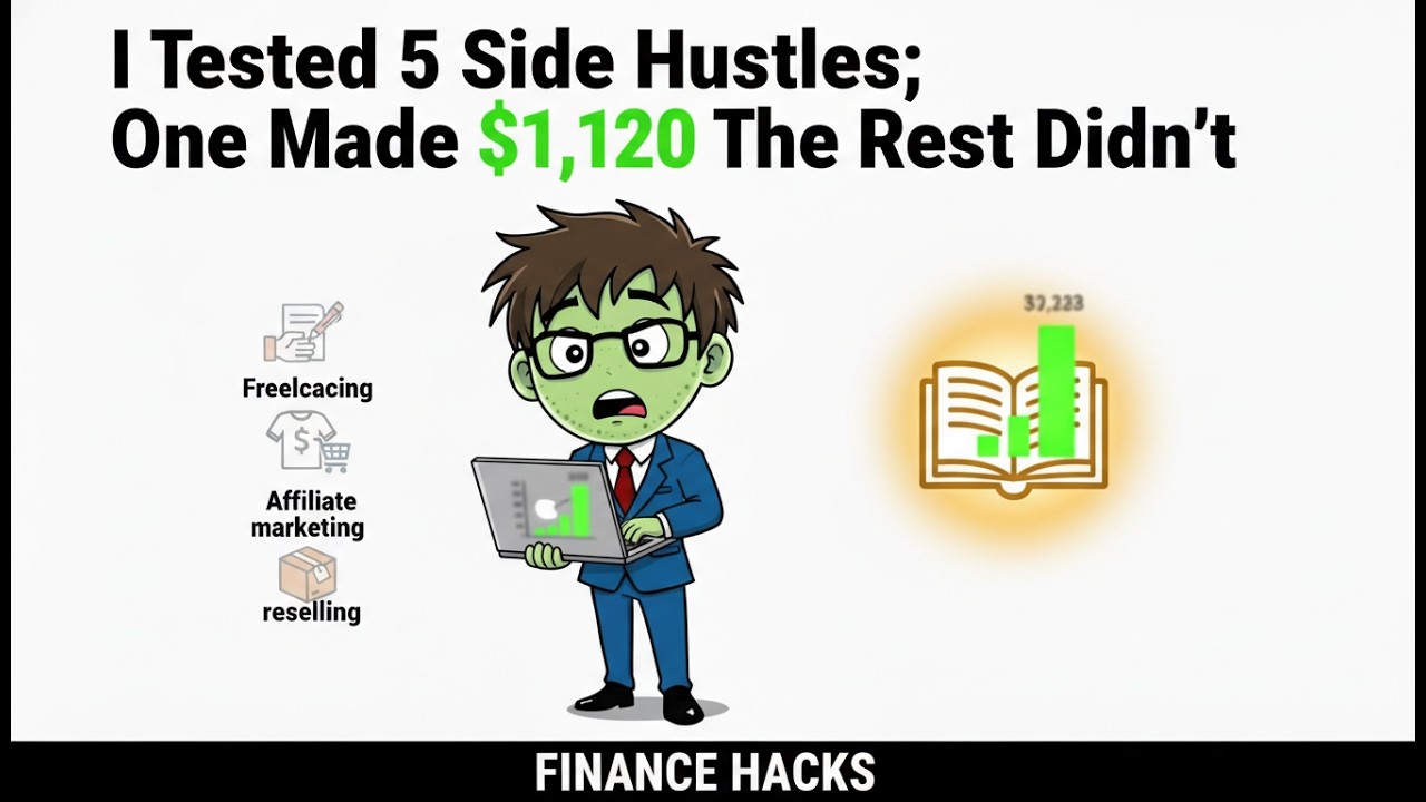 I Tried 5 Side Hustles for 30 Days; Here’s What Actually Paid