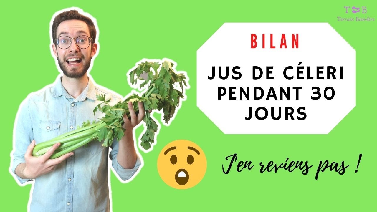 J'AI BU DU JUS DE C&Eacute;LERI PENDANT 30 JOURS : JE N'EN REVIENS PAS