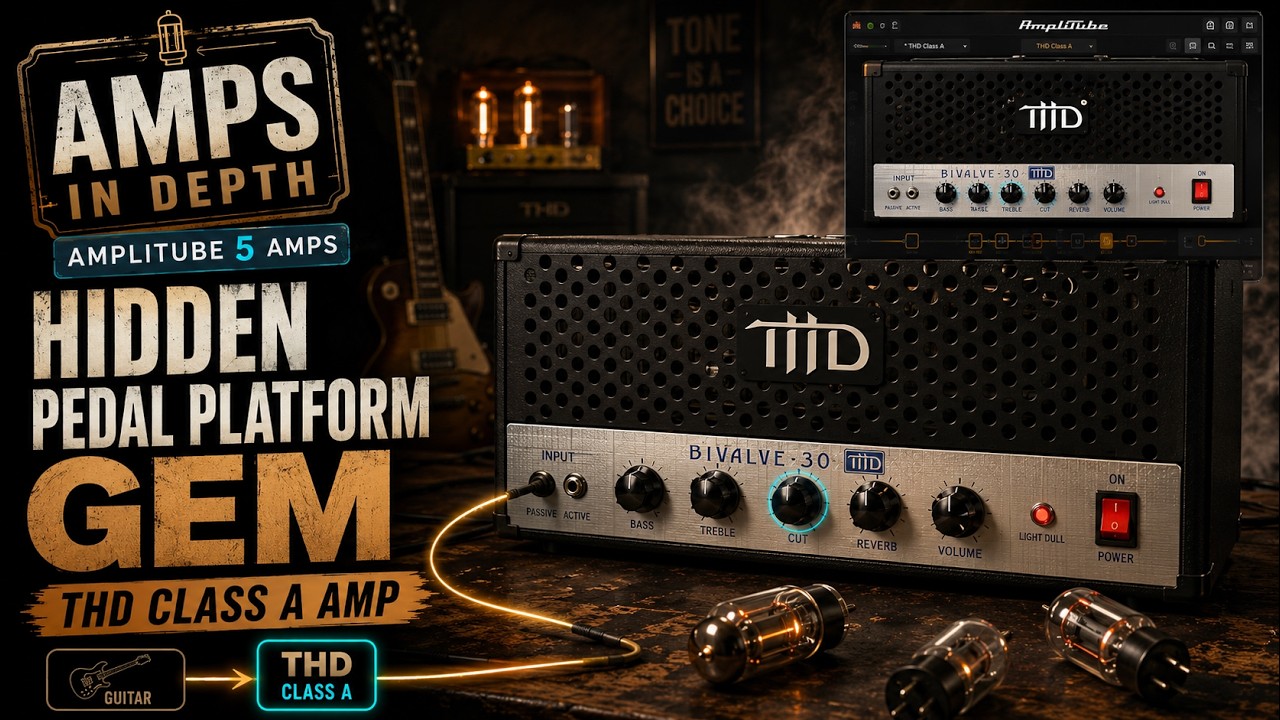 THD - A great pedal platform: AmpliTube 5 Amps