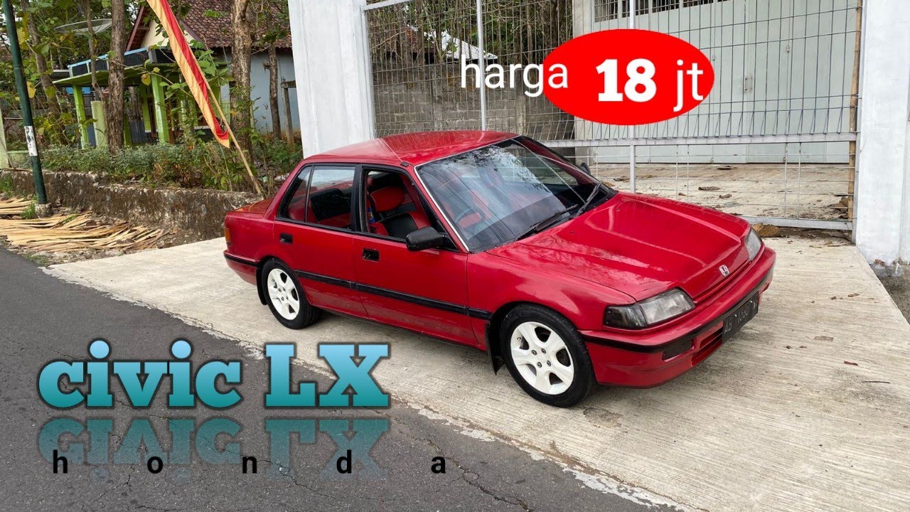 Honda civic lx 88 harga 18jt‼️review dan jual mobil murah🔥