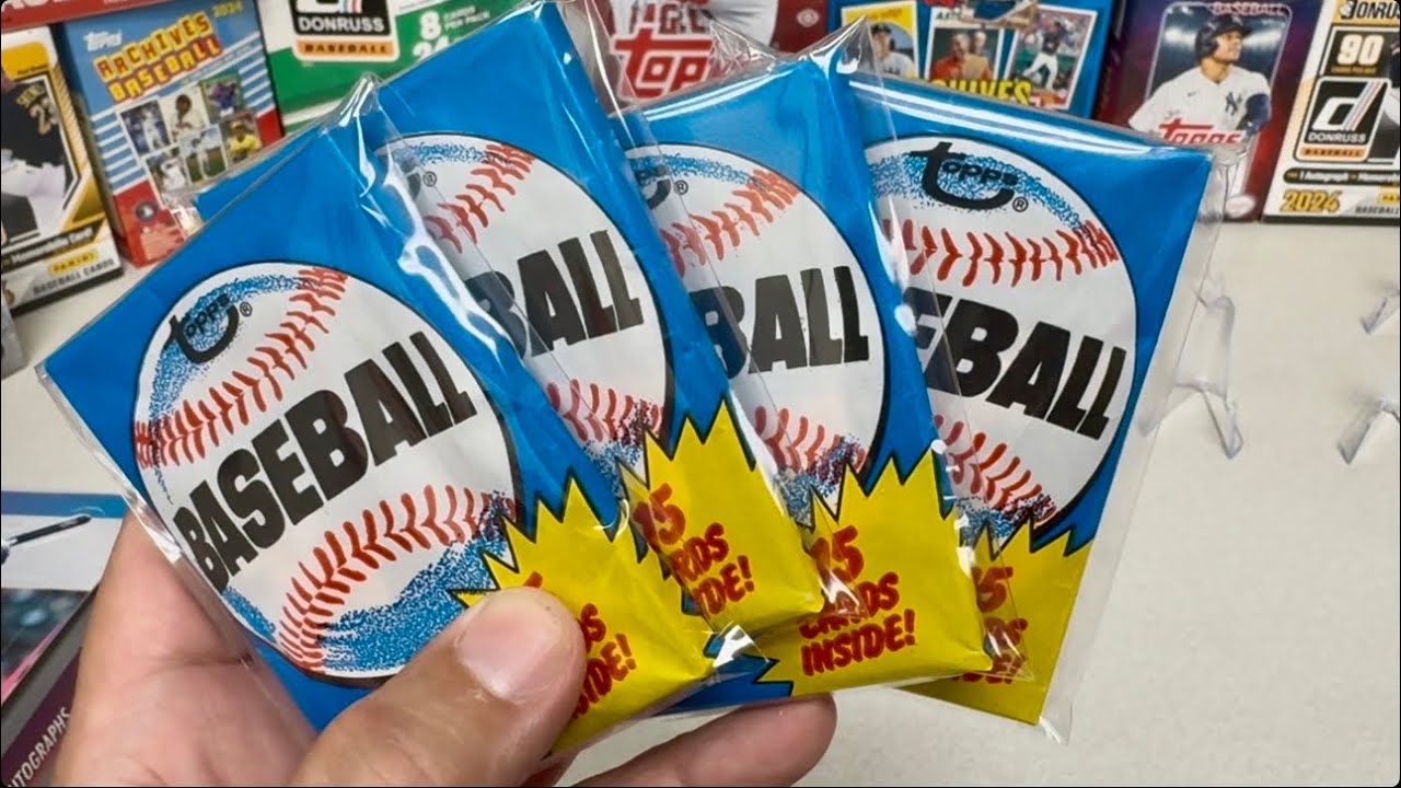 Потрясающие наборы для бейсбольных мячей Topps 1980 года!