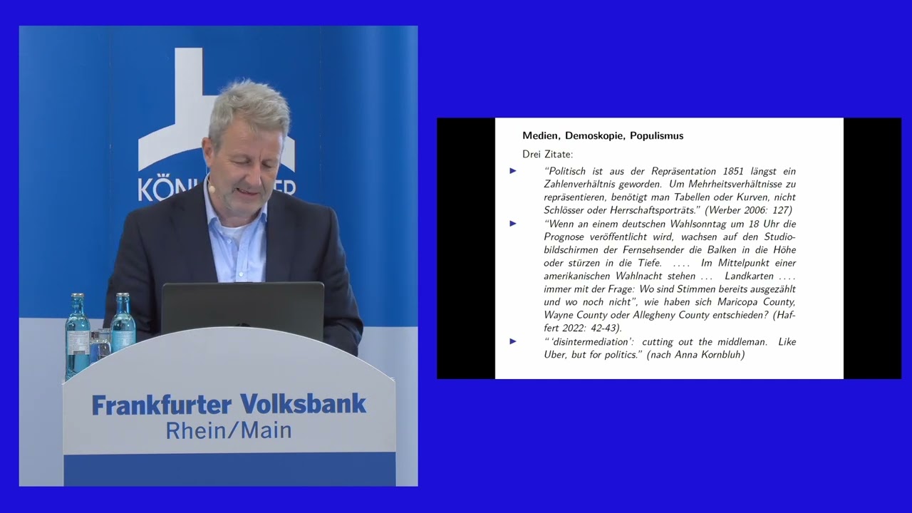 Königsteiner Forum - Rolle und Macht der Medien