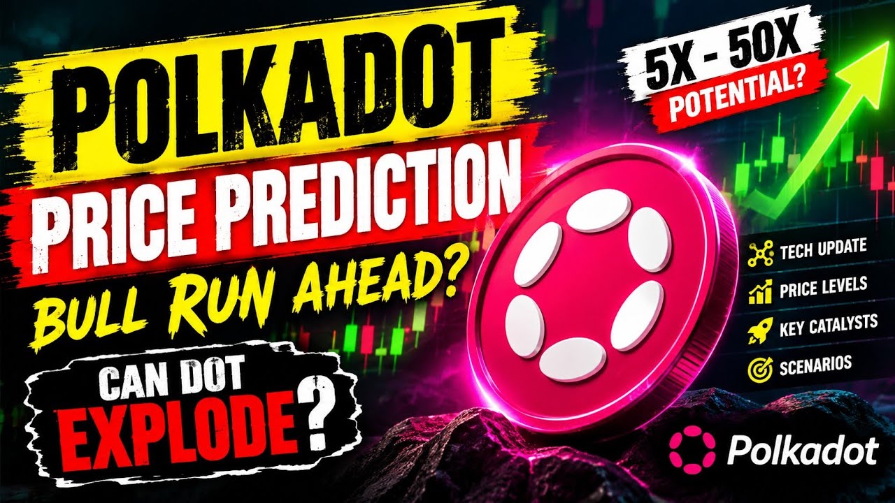 Прогноз цены Polkadot (DOT): сможет ли DOT вырасти в 5 раз в следующем бычьем цикле?