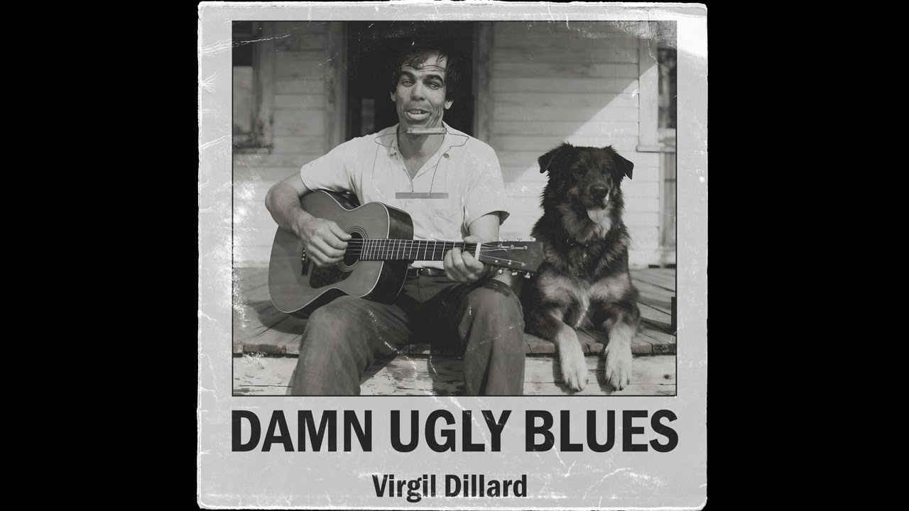 Damn Ugly Blues - Virgil Dillard (Extremely Rare 1968 Country Folk Blues Vinyl)