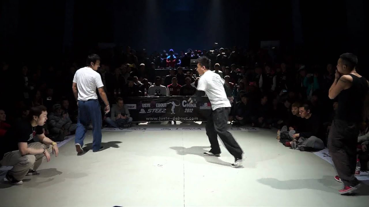 Popping Top 4 | Viho & LinMeng VS Dino & Sonic | China JD 2012