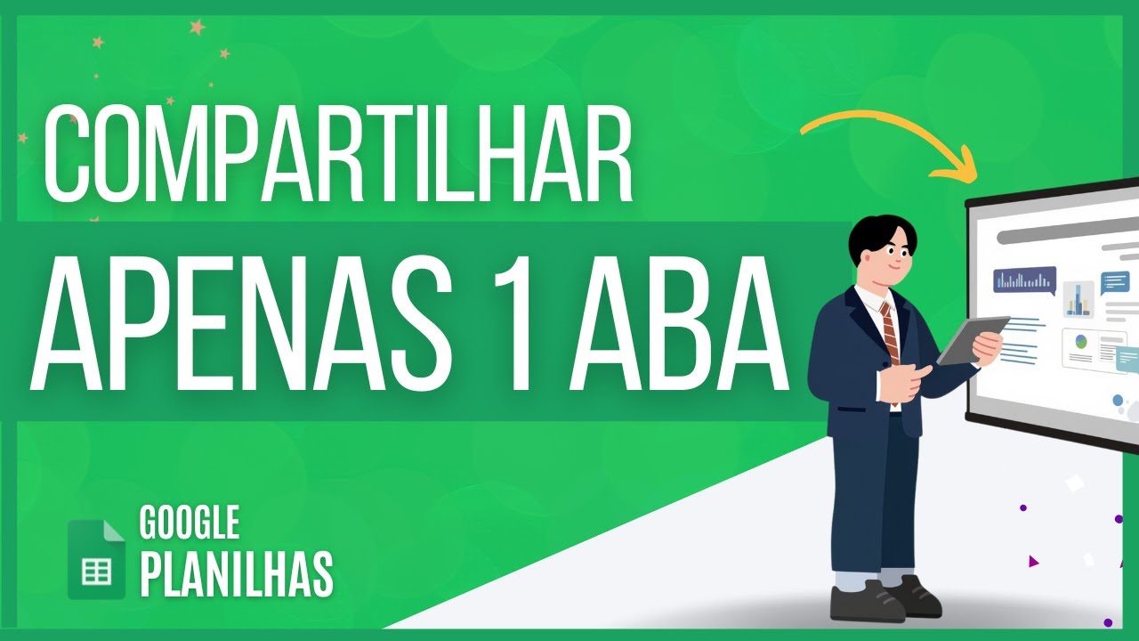 Como Compartilhar Apenas UMA ABA no Google Planilhas (SOLUÇÃO)