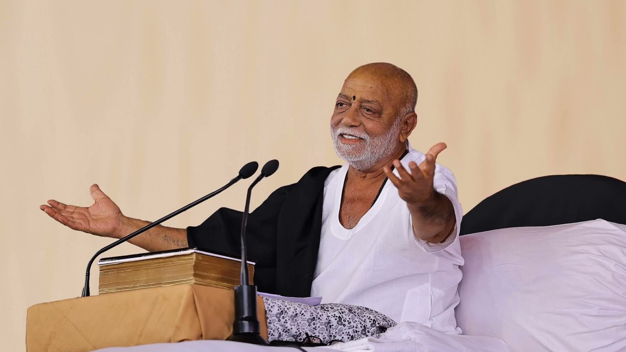 MORARIBAPU RAM KATHA |दिल में तुम्हे बिठाकर करलूं मैं बंद आंखे... हे परम|