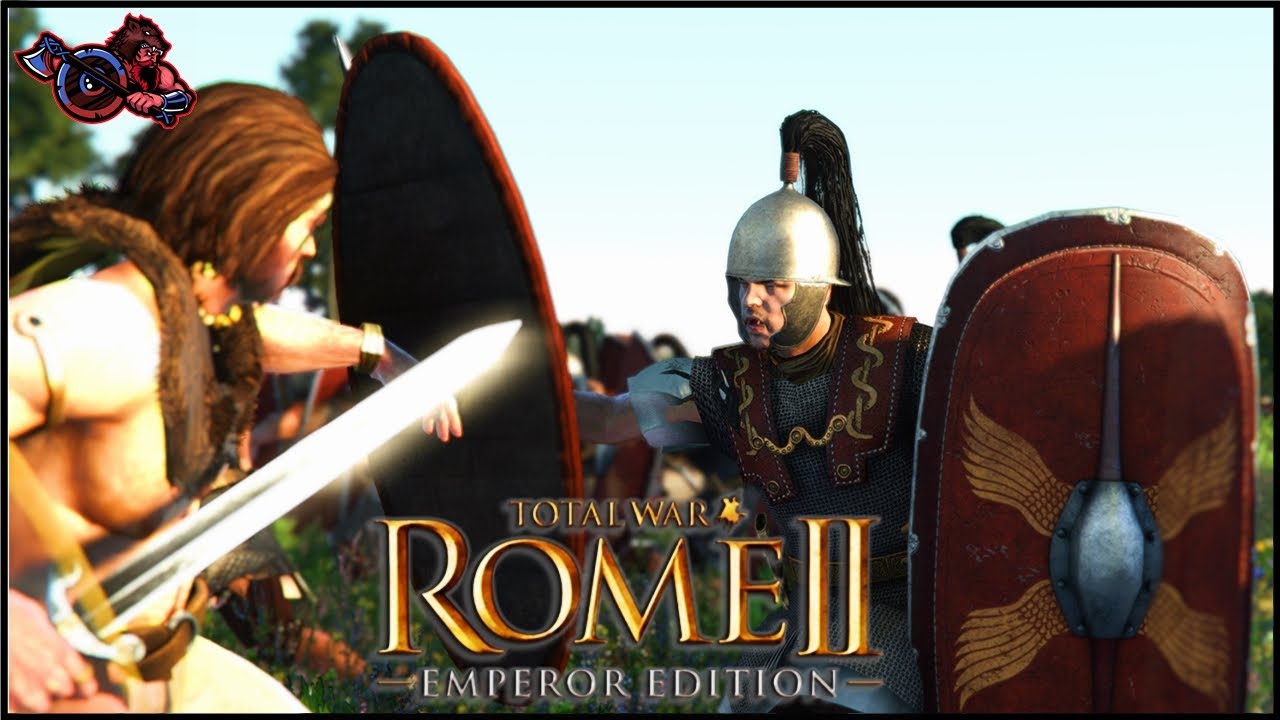 Caesar Leads The Attack On Alesia! 4v3-Total War Rome 2