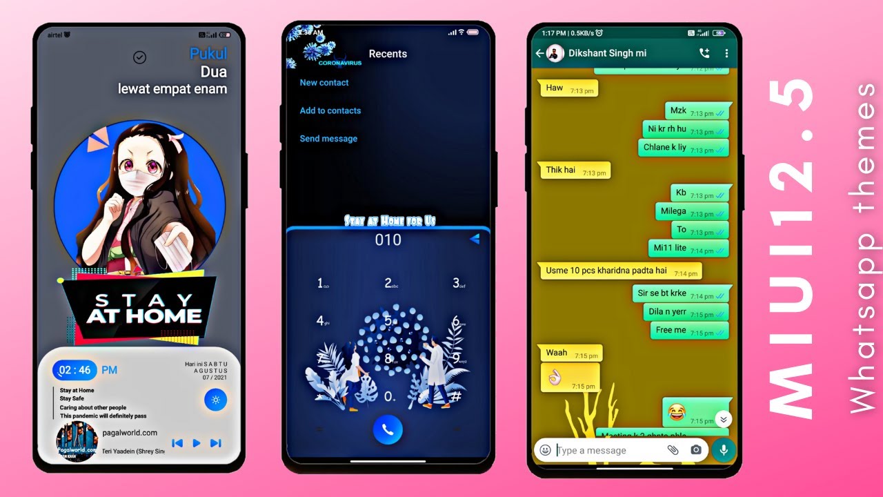 MIUI12 whatsapp themes,best MIUI12 themes 2021,new miui themes,