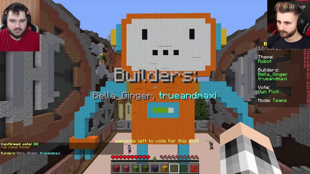 DOAR SUPER POP IAU PE ACEASTA CONSTRUCTIE DE BUILD BATTLE