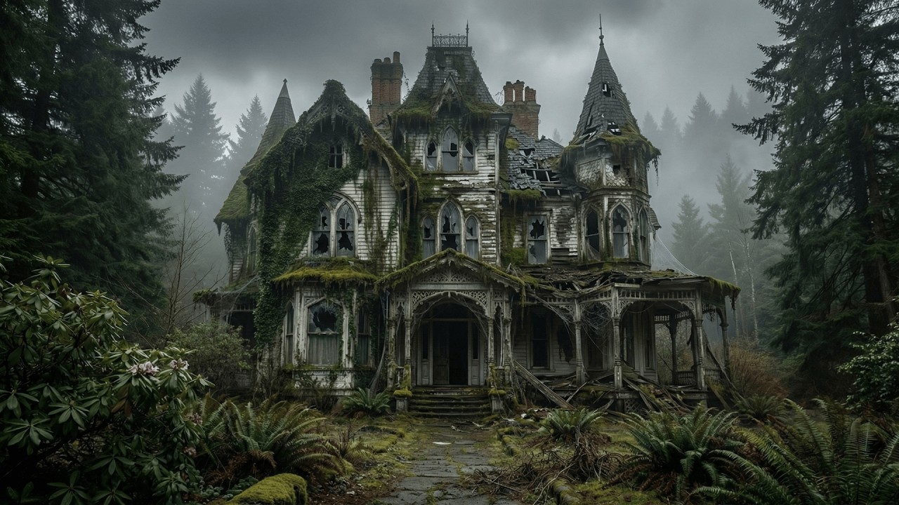 I Turned an Abandoned Victorian Mansion into a Luxury Cozy House (ASMR)