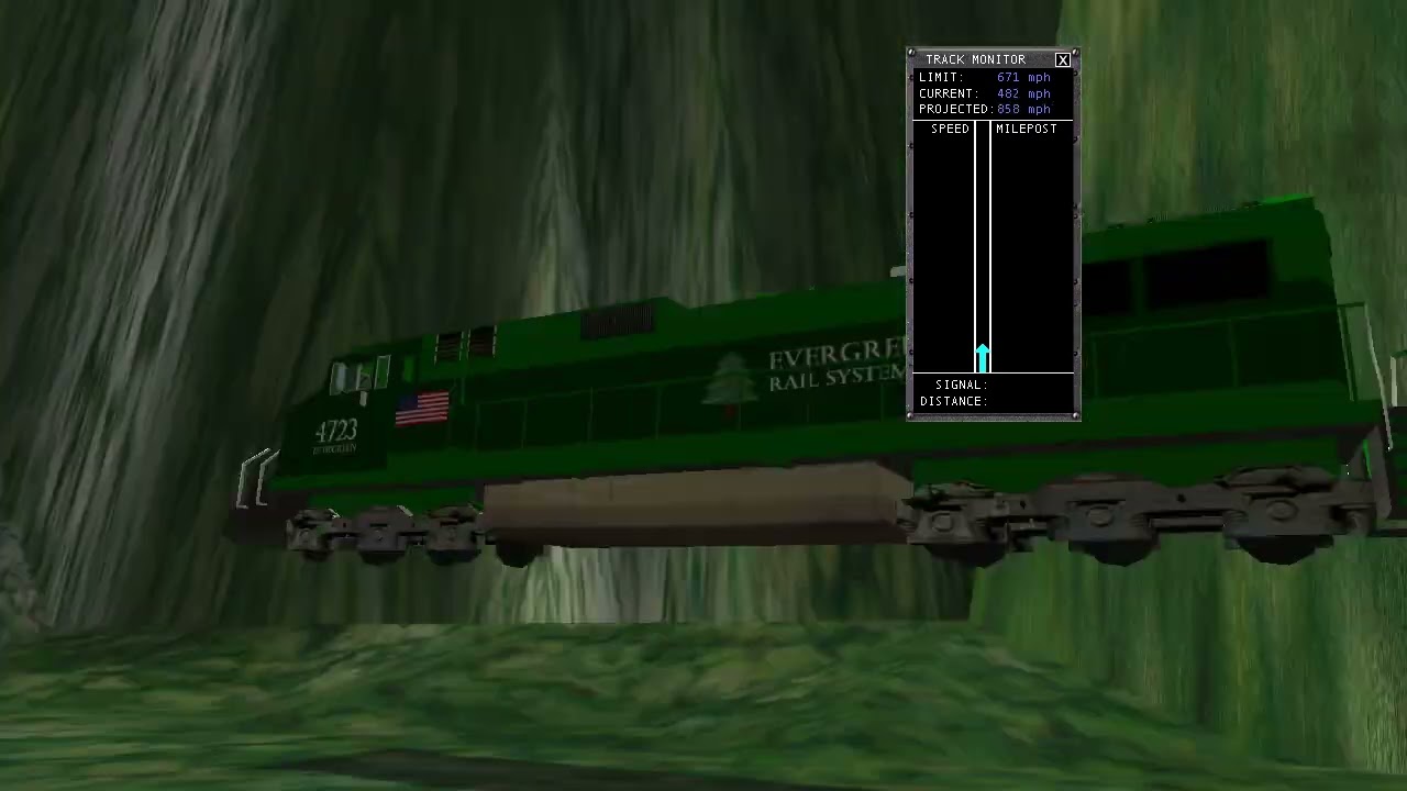 msts crash roller coaster EDITION [MSTS]