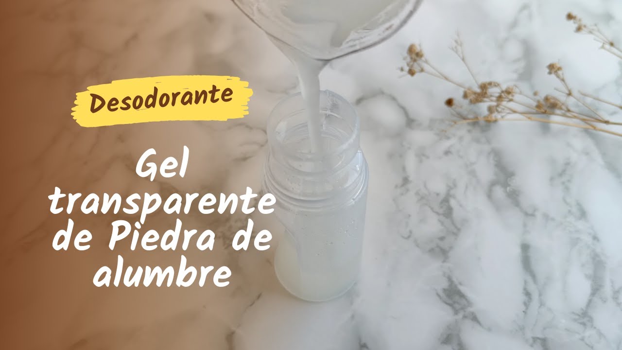 🌱🌿Desodorante de piedra de alumbre textura Gel Transparente🌱🌿❗❗❗❗