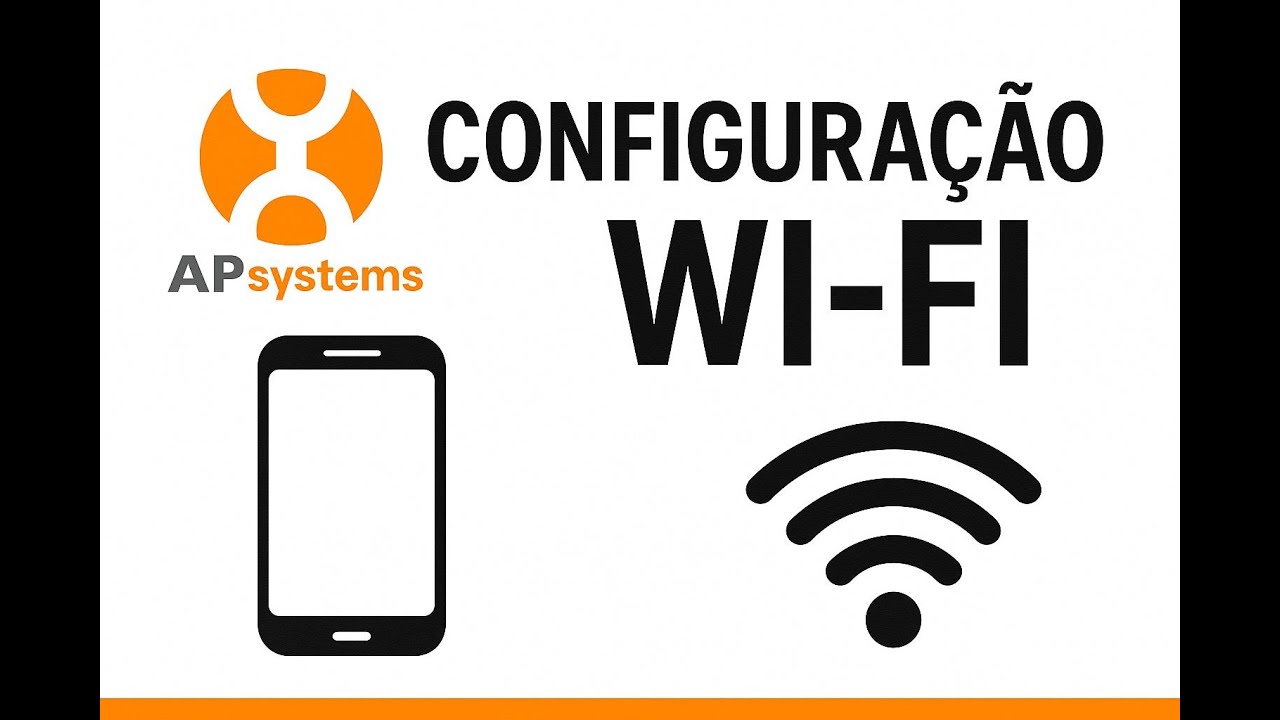 Configuração de Wi-Fi - Microinversores Apsystems EMA APP