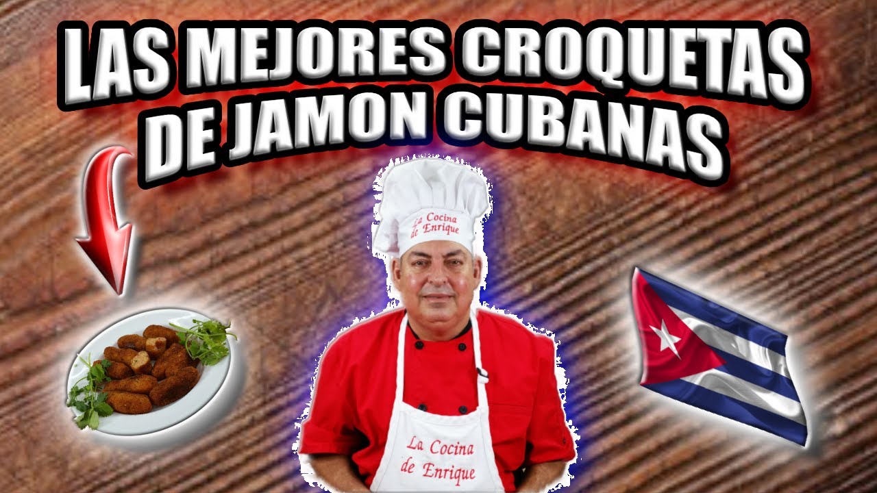 CROQUETAS DE JAMON AL ESTILO CUBANO!!!