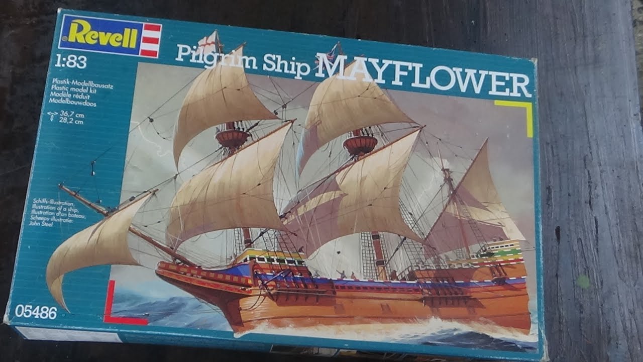 Review of the 1/83 Scale Pilgrim Ship Mayflower Model Kit from Revell