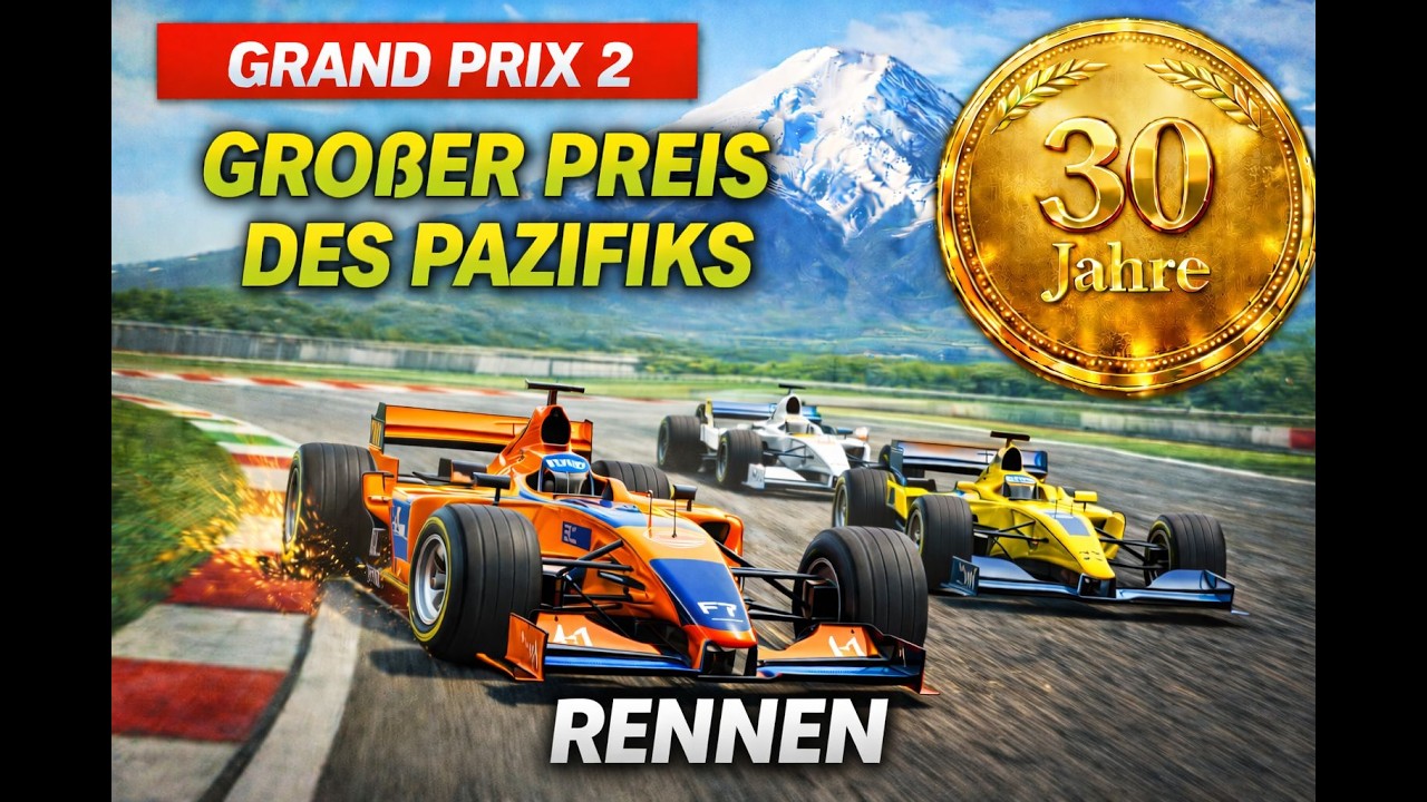 Großer Preis des Pazifiks 🇯🇵 Rennen #S8E05 🏁 Grand Prix 2 (x86GP2)