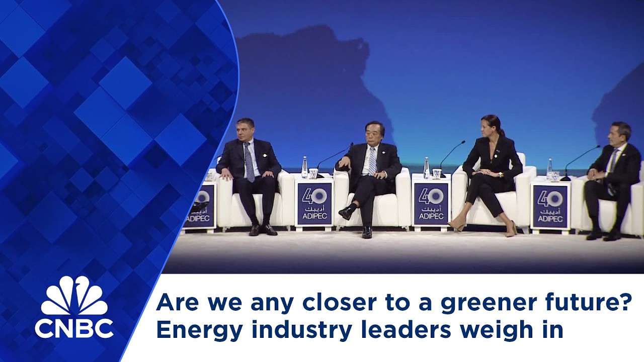 Are we any closer to a greener future? Leaders weigh in at the world's largest energy event