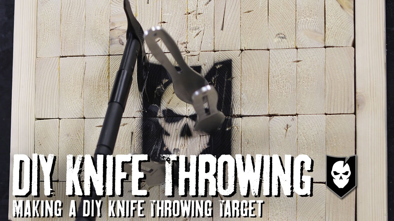 Making a DIY Knife Throwing Target
