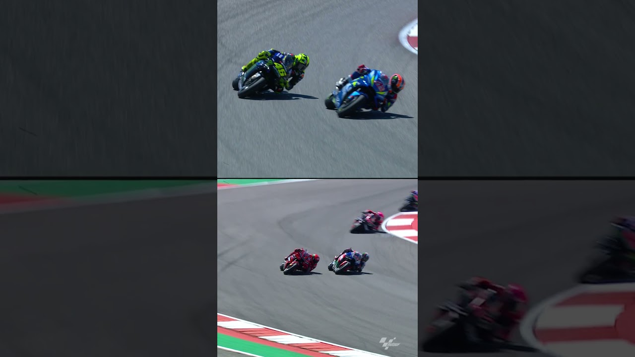 Alex Rins replicates his own overtake four years later! 🤯 | 2023 #AmericasGP 🇺🇸