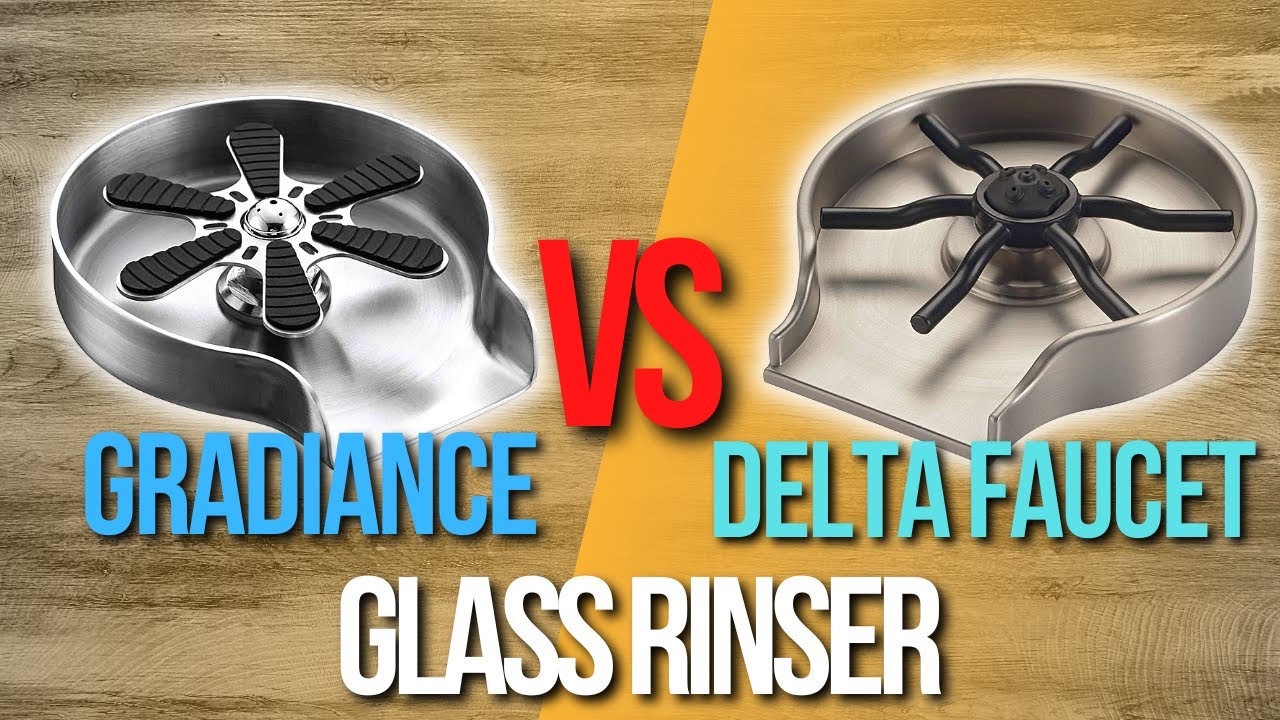 ✅Gradiance Glass Rinser VS Delta Faucet Glass Rinser