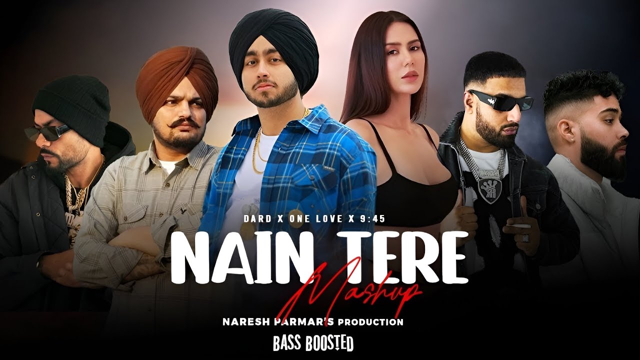 Nain Tere Nonstop Mashup | Bass Boosted | Shubh, Imran Khan, Sidhu Moosewala, Ap Dhillon, Bohemia