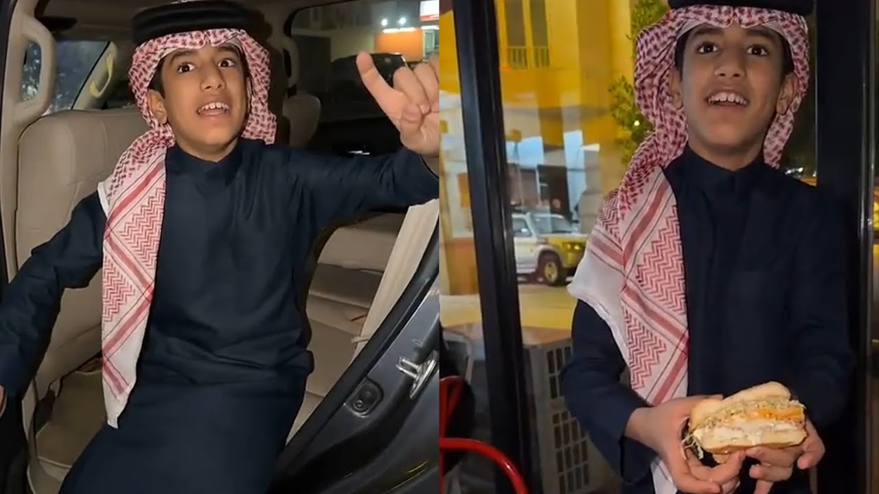 فراج اخذ احمد ياكل برغر وهو شبعان 😂 احمد عصب 😂😂 #فراج_قزيع_السهلي سنابات فراج قزيع السهلي