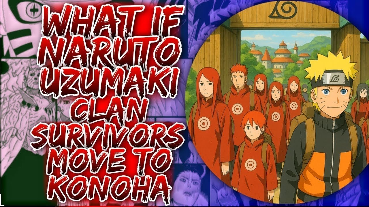 What If Naruto Uzumaki Clan Survivors Move To Konoha #narutowhatif