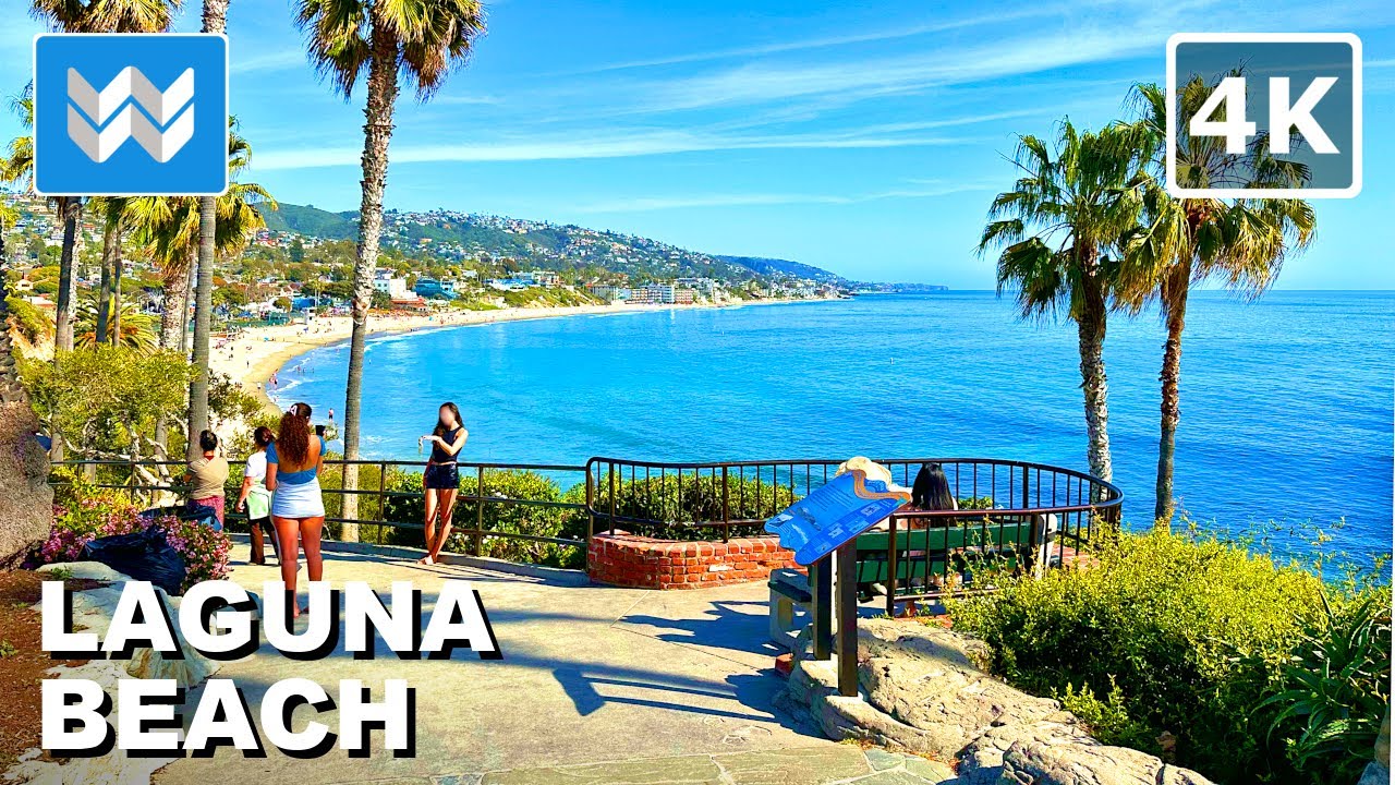 [4K]☀️LAGUNA BEACH CALIFORNIA 2025 Heisler Park Walking Tour Vlog & Travel Guide