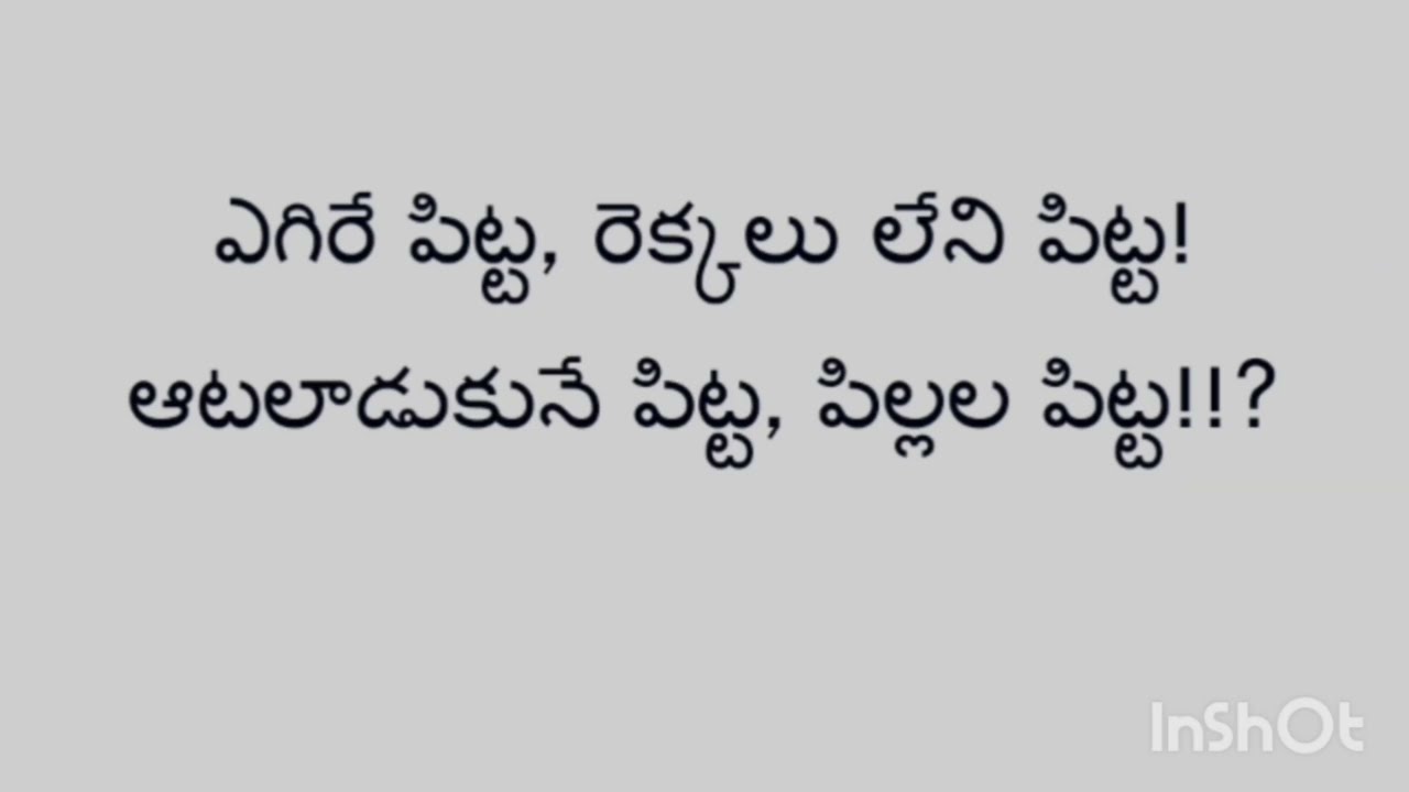 #పొడుపు కథలు #తెలుగులో #పజిల్స్ #మెదడుకు మేత